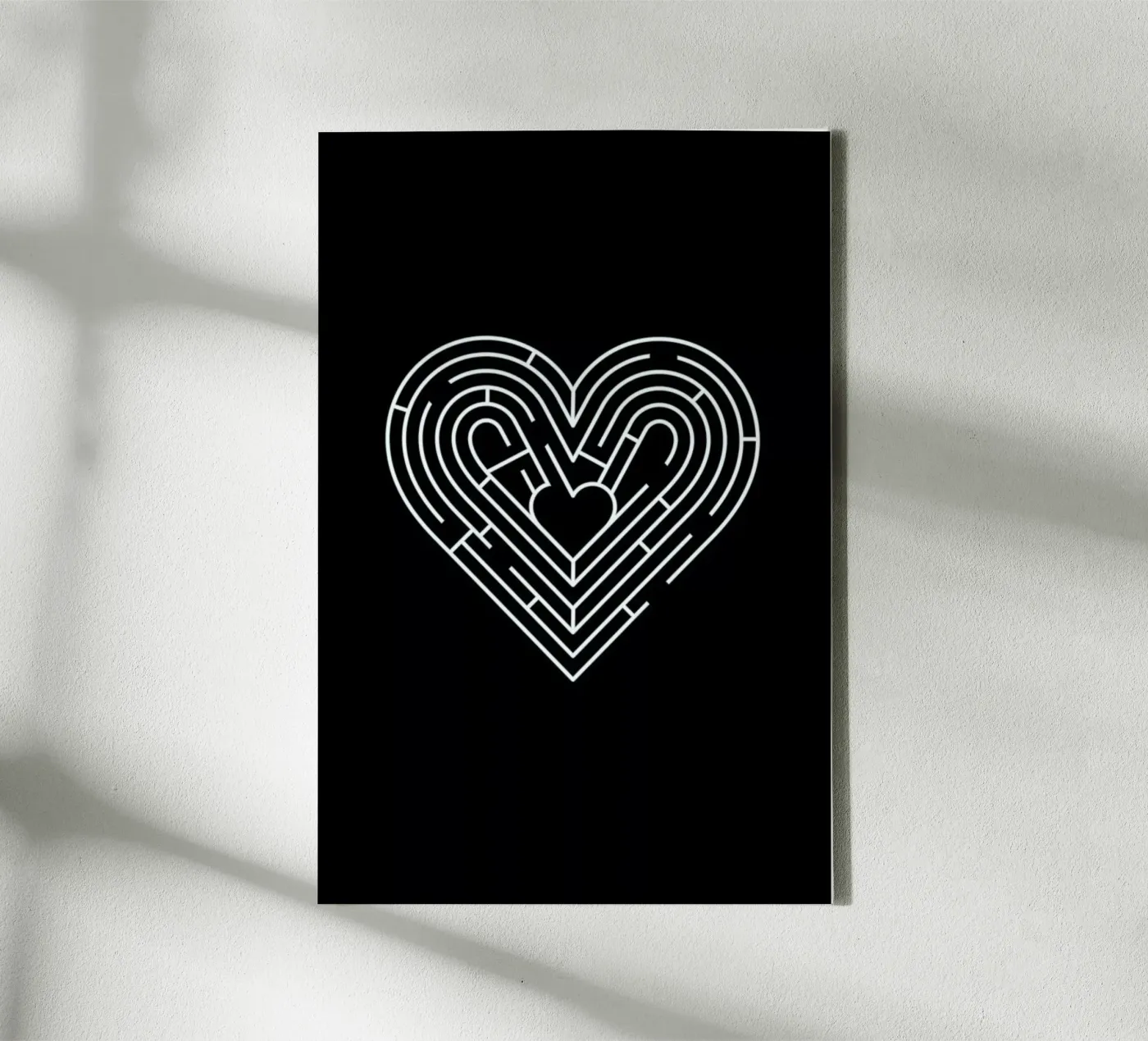 Labyrinth canvas by Doozal