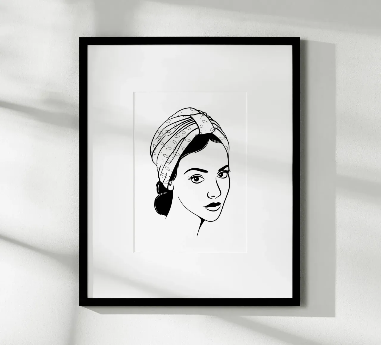 Persian Queen poster con telaio in alluminio da The Poster Kid