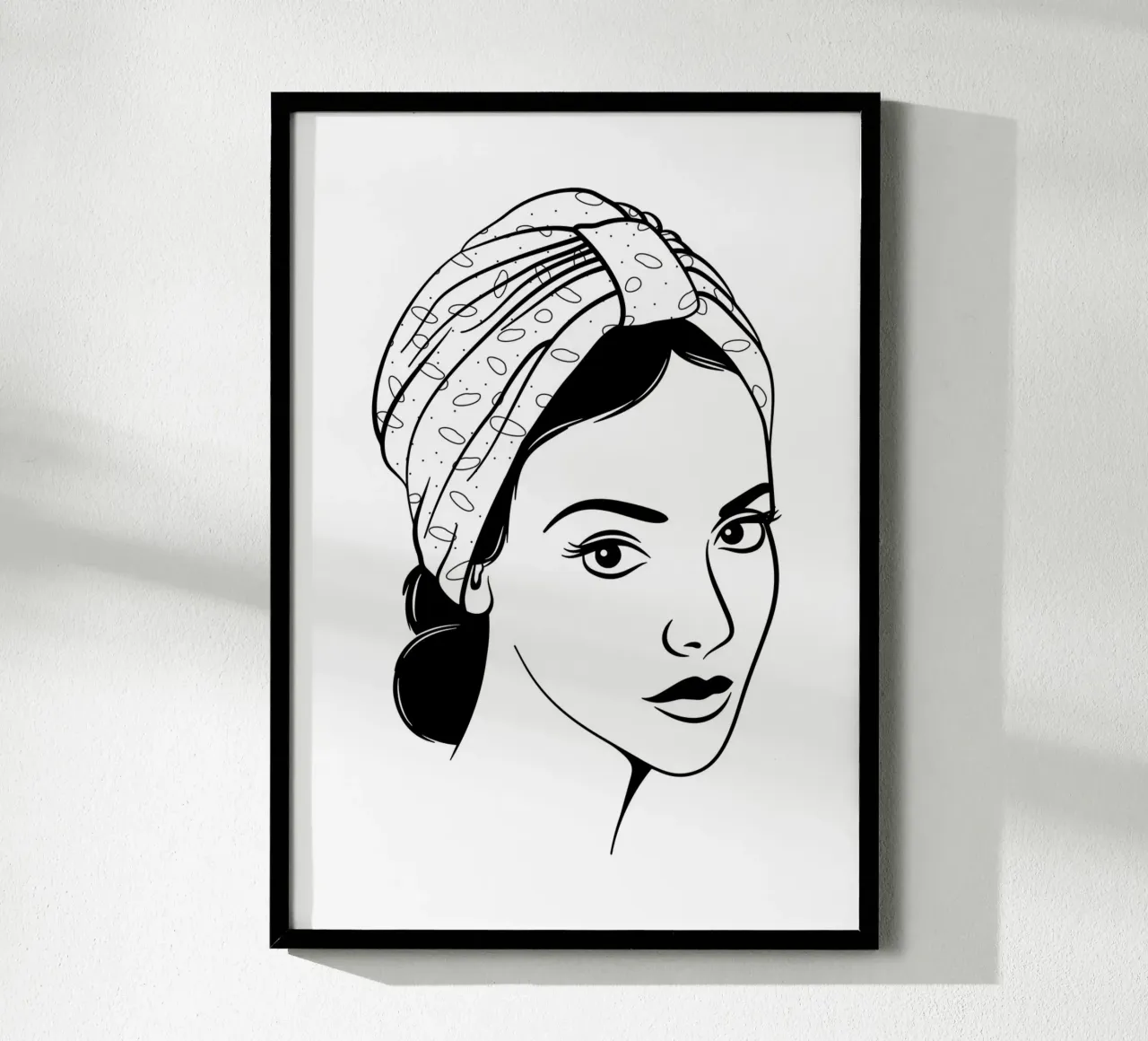 Persian Queen poster con telaio in alluminio da The Poster Kid