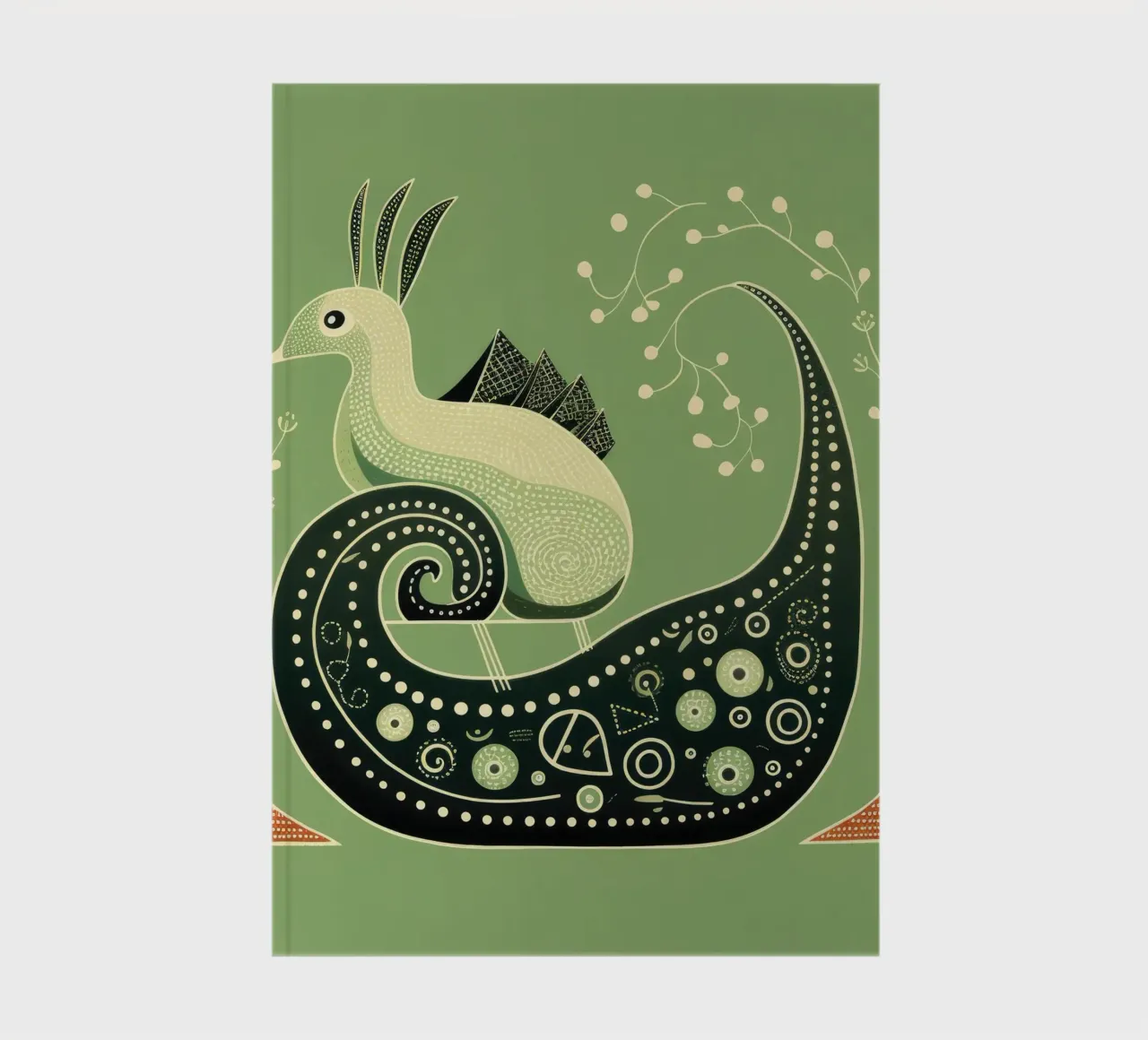 Lumaca verde 2 diario da Minimal Animal Art