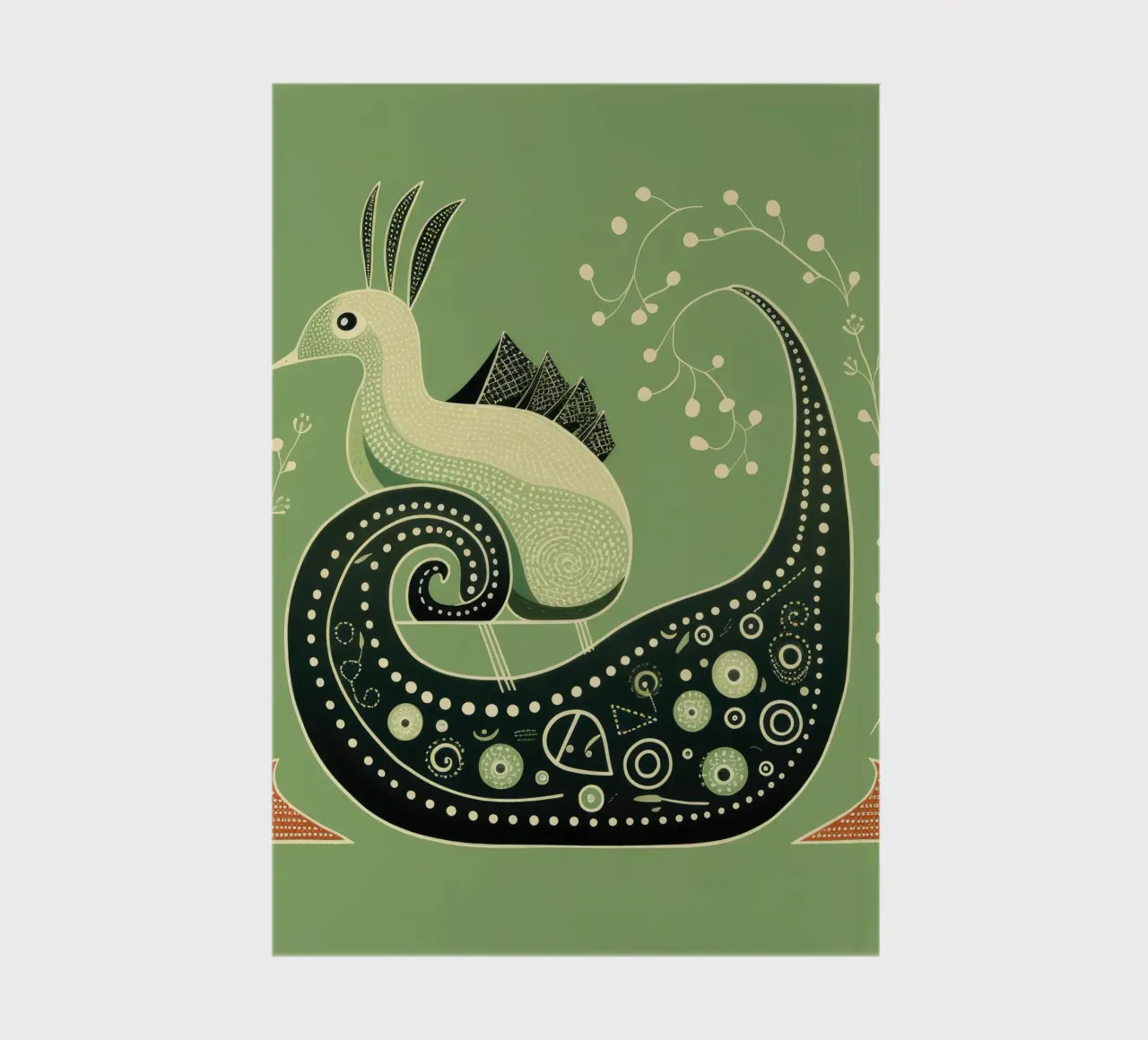 Lumaca verde 2 diario da Minimal Animal Art