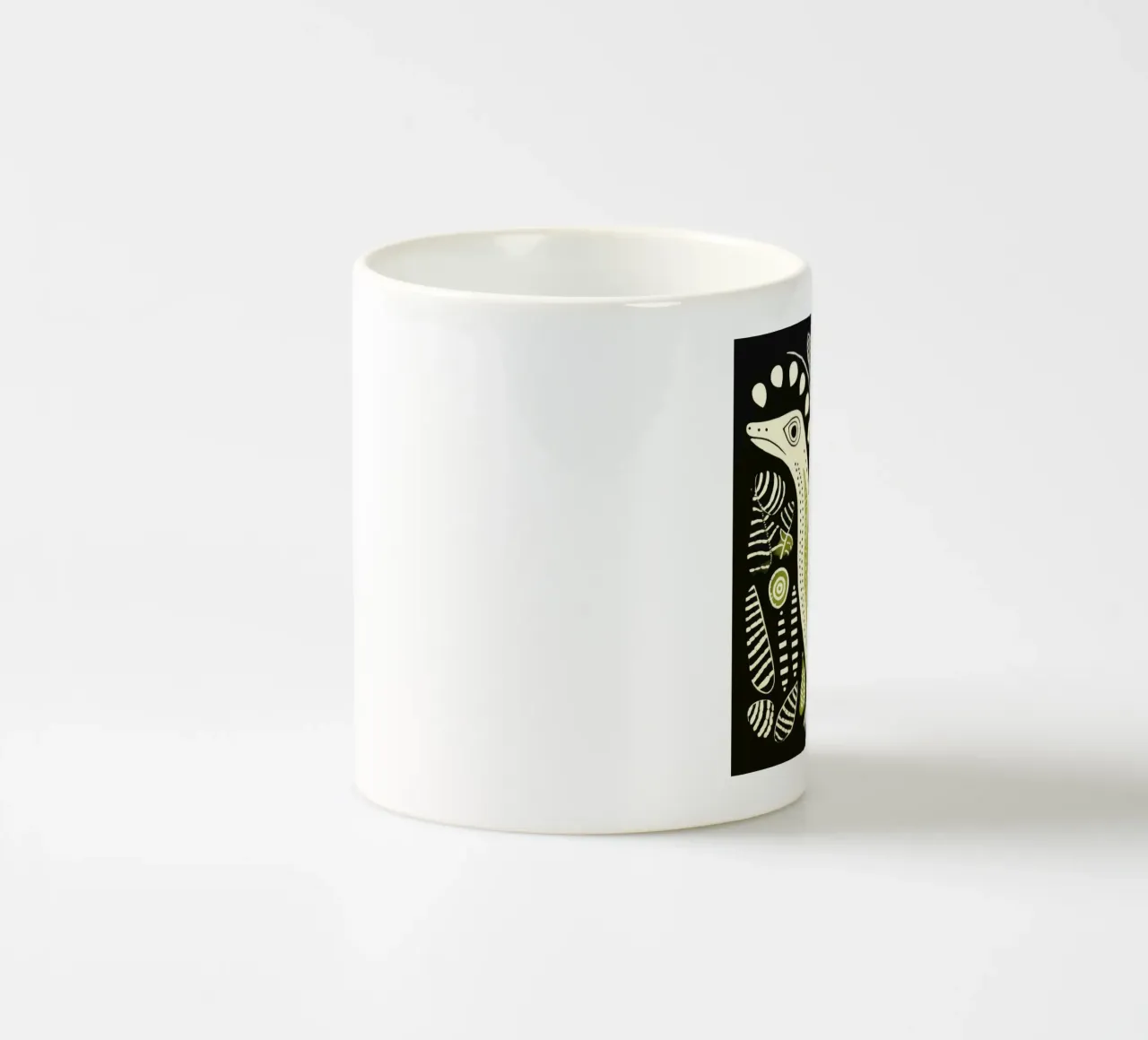 Lumaca verde 3 tazza in ceramica da Minimal Animal Art