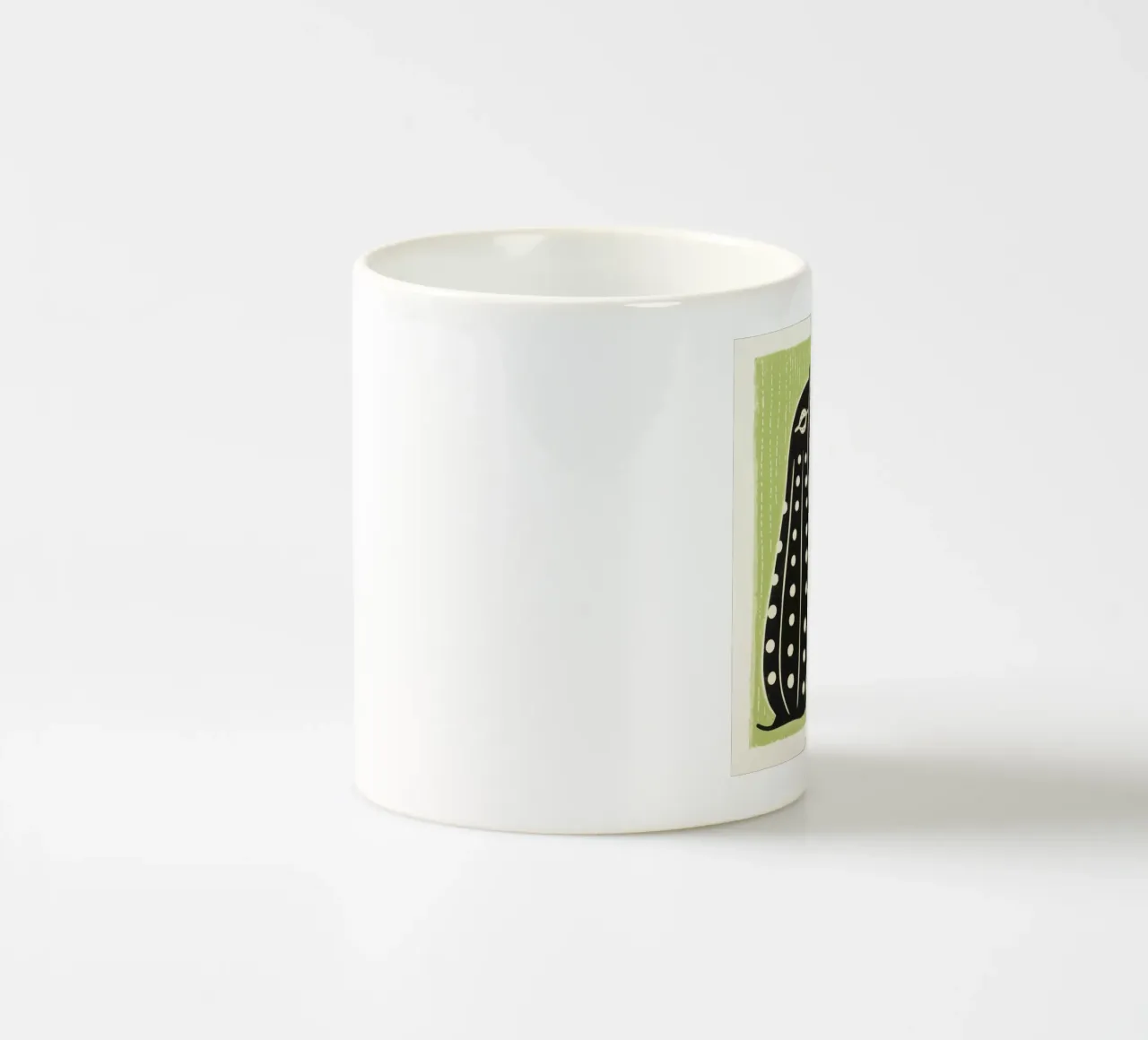Lumaca verde 4 tazza in ceramica da Minimal Animal Art