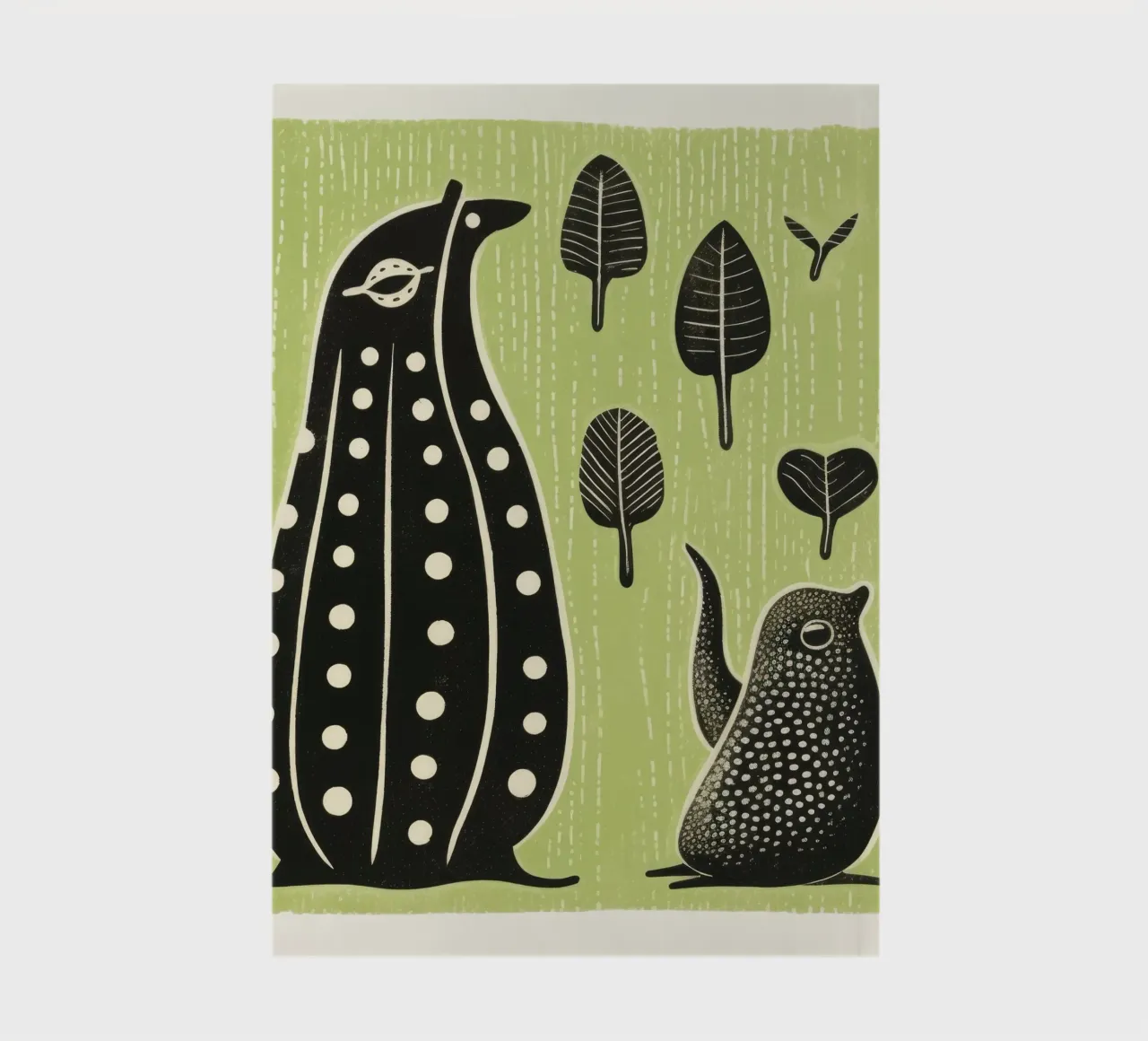 Lumaca verde 4 diario da Minimal Animal Art