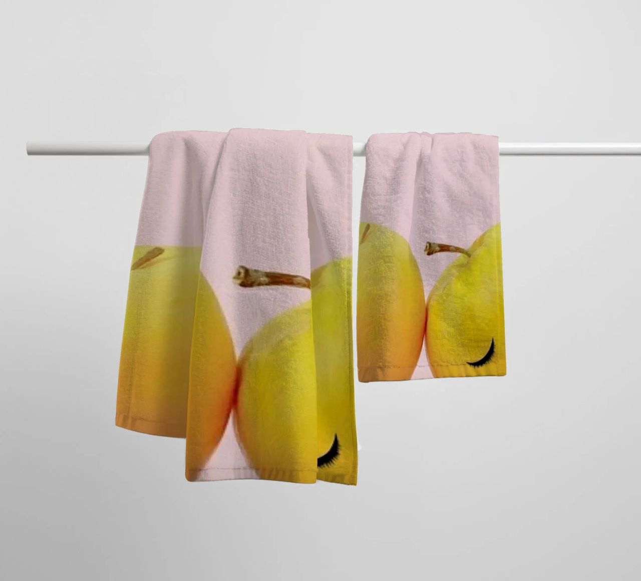 You Can Lean on Me asciugamano da bagno da Juj Winn