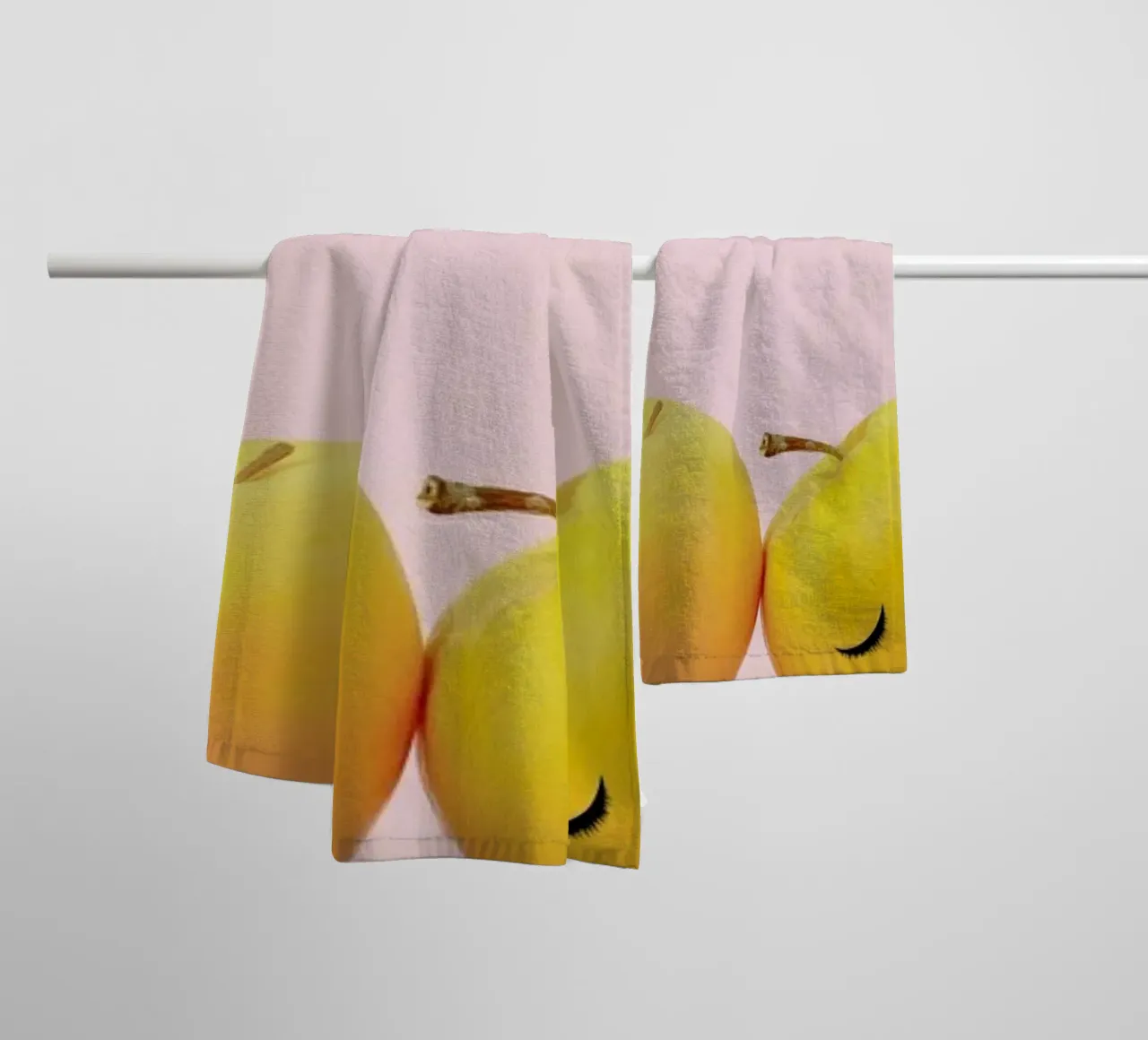 You Can Lean on Me towel by Juj Winn