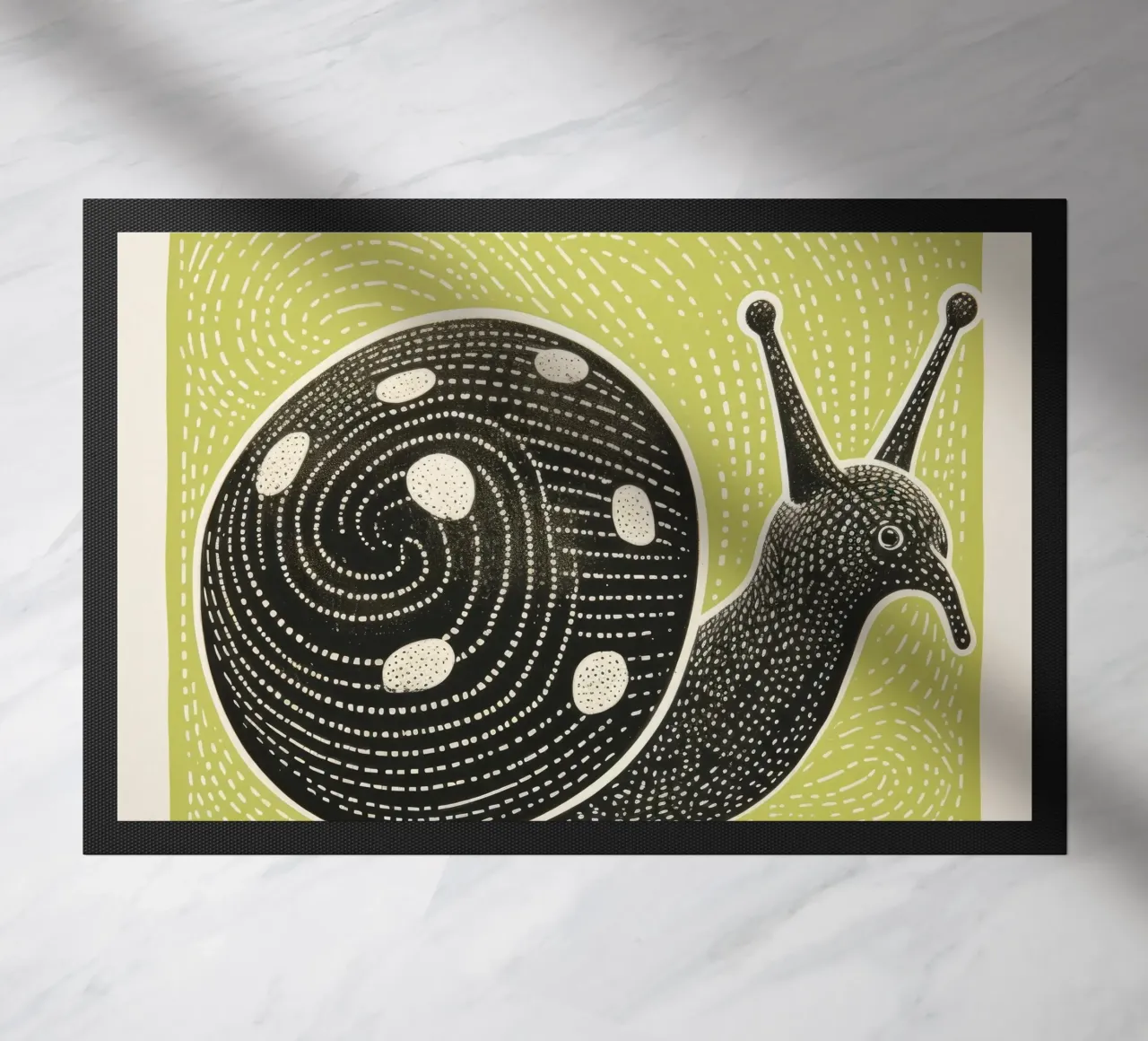 Lumaca verde 3 zerbino da Minimal Animal Art