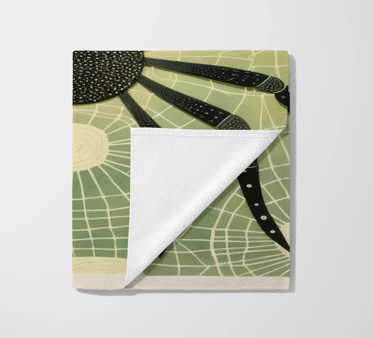 Ragno verde 1 telo mare da Minimal Animal Art