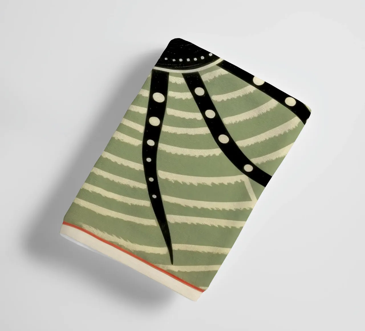 Ragno verde 4 asciugamano da bagno da Minimal Animal Art