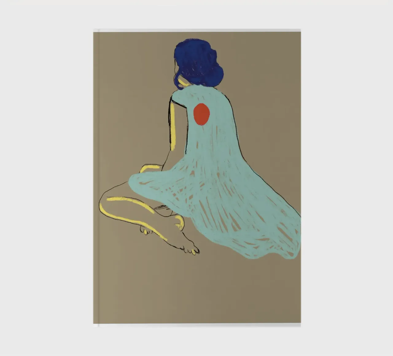 Seating Figure notebook by tainah negreiros
