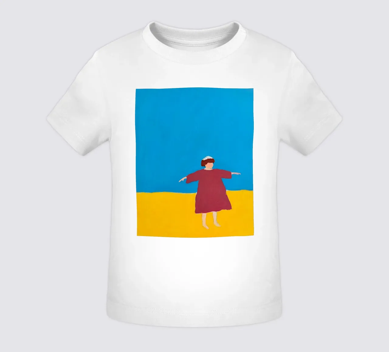 Agnès Varda baby t-shirt by tainah negreiros