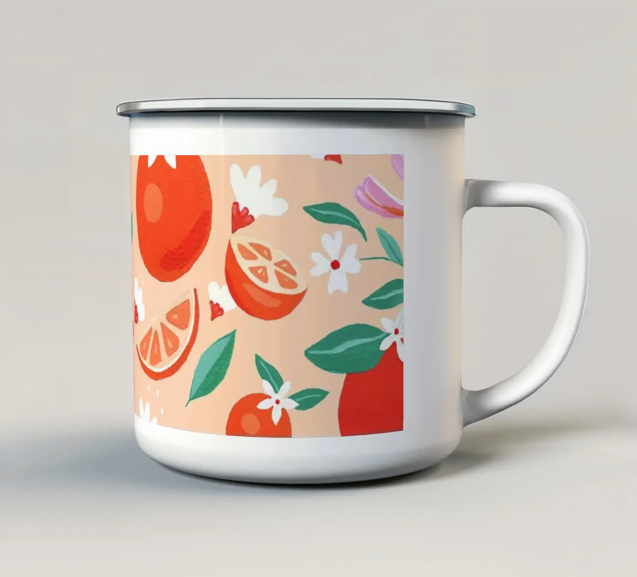 Citrus Bowl tazza in smalto da PetrArts
