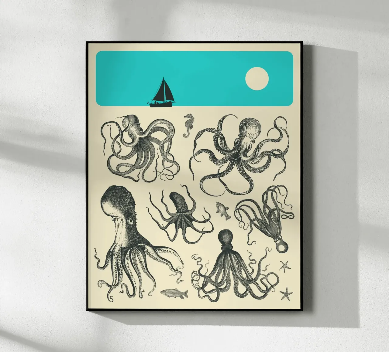 TENTACLES plexiglas de Jazzberry Blue