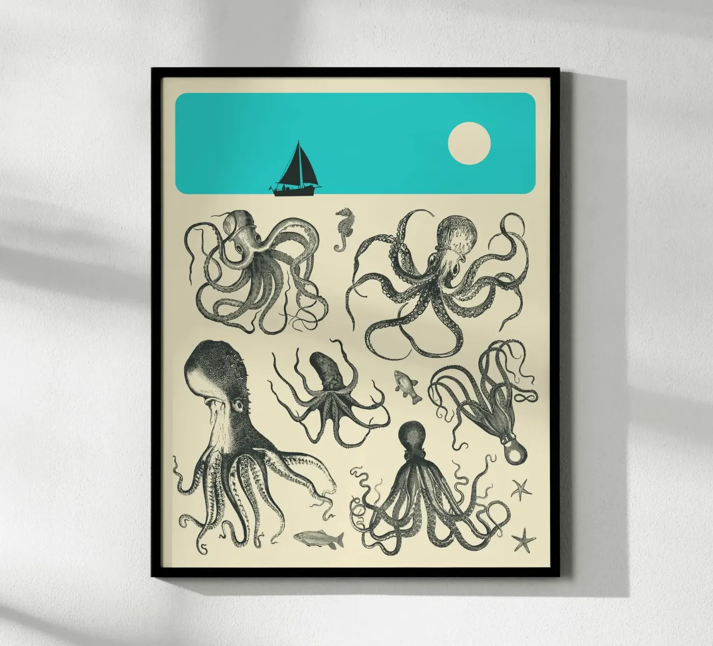 TENTACLES poster de Jazzberry Blue