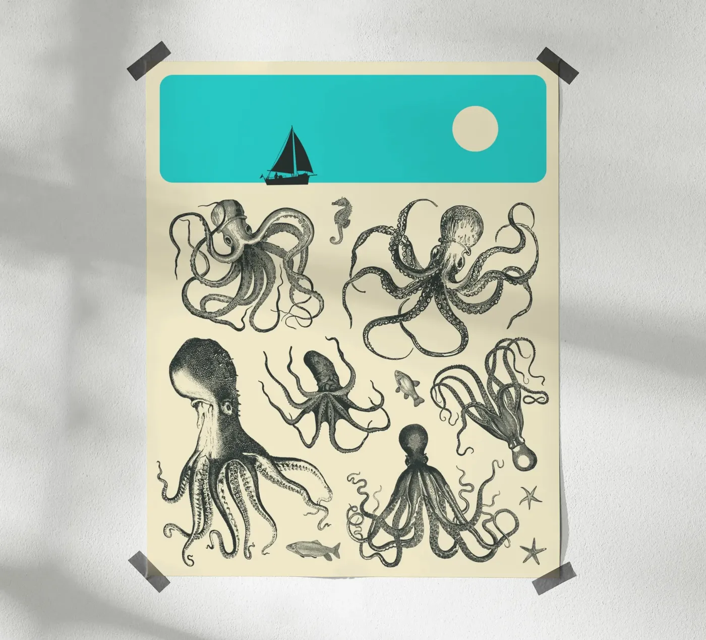 TENTACLES poster de Jazzberry Blue