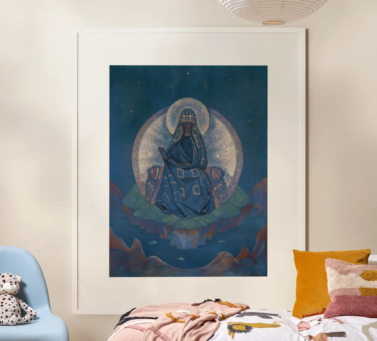 Nicholas Roerich - Madre del mondo poster da Timeless Artworks