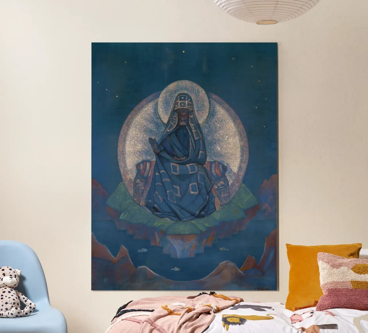 Nicholas Roerich - Madre del mondo poster da Timeless Artworks