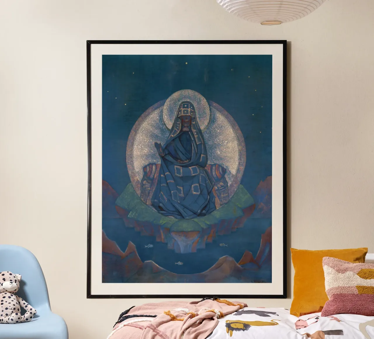 Nicholas Roerich - Madre del mondo poster da Timeless Artworks