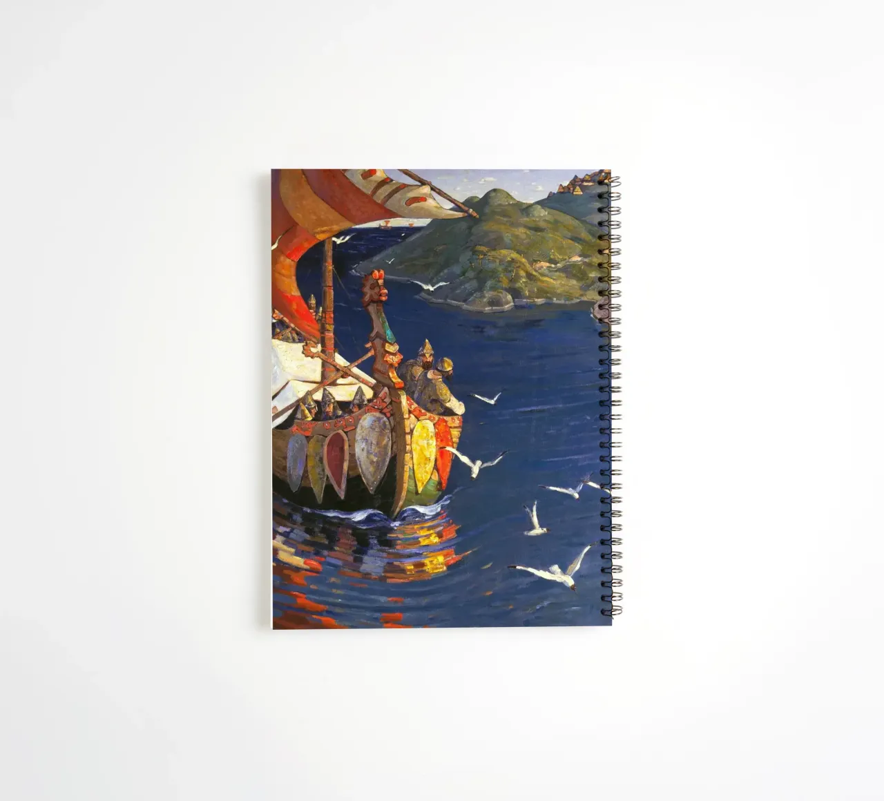 Nicholas Roerich - Gäste aus Übersee Ringbuch von Timeless Artworks