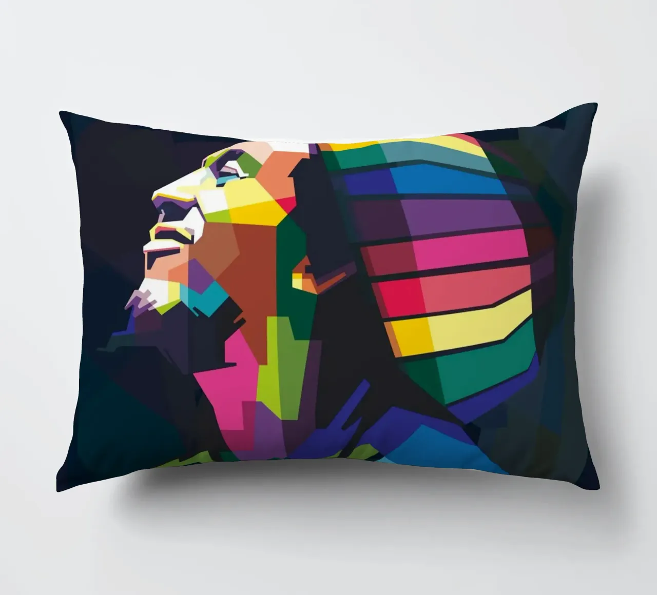 Tuff Gong Pop Art WPAP cuscino da Alkahfsmart