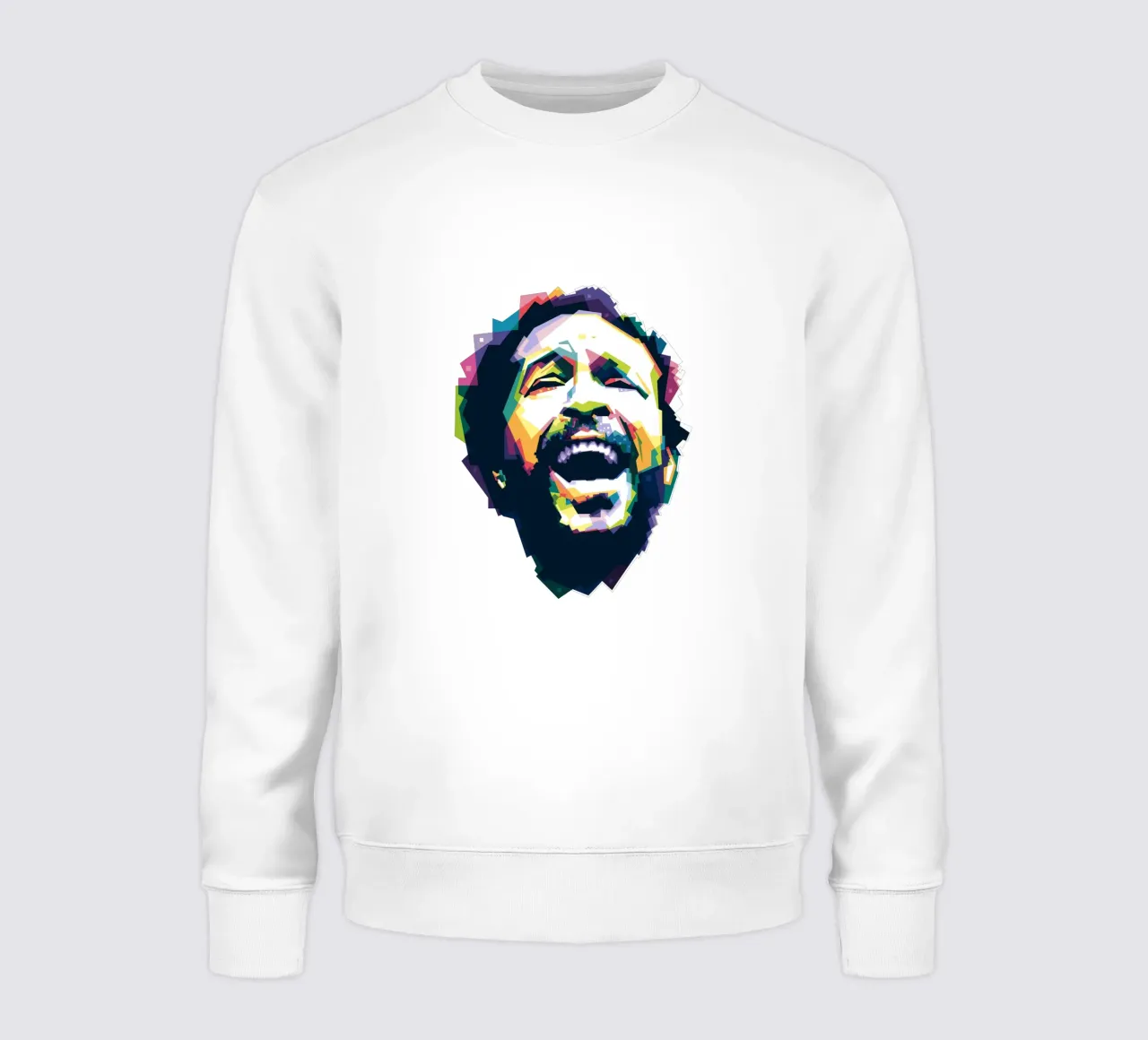 Marvin Gaye Pop Art WPAP felpa da Alkahfsmart