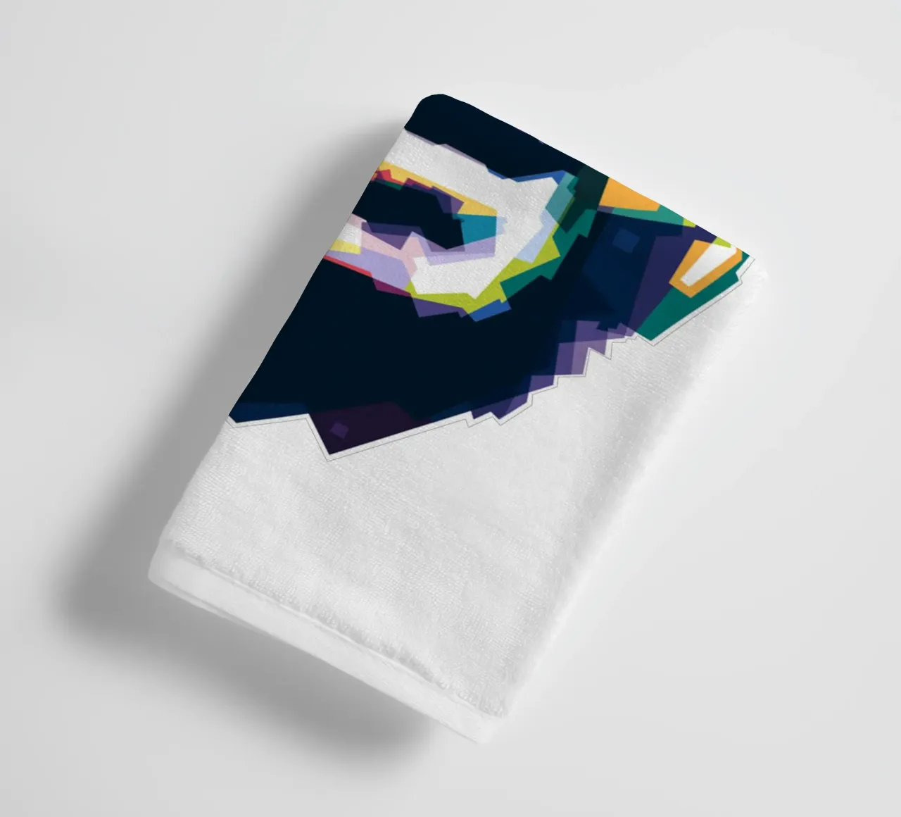 Marvin Gaye Pop Art WPAP towel by Alkahfsmart