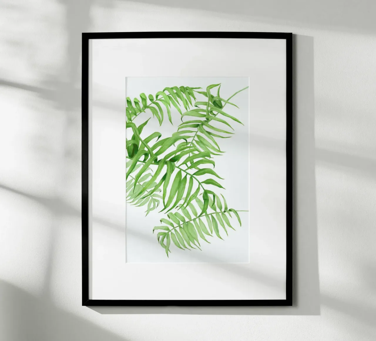 Tropical No. 1 poster con telaio in alluminio da typealive
