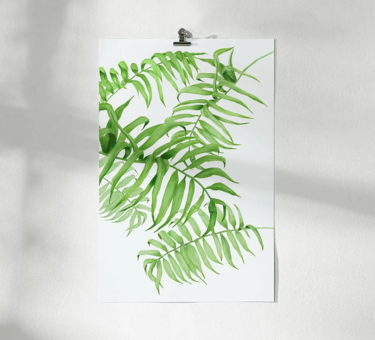 Tropical No. 1 poster con telaio in alluminio da typealive