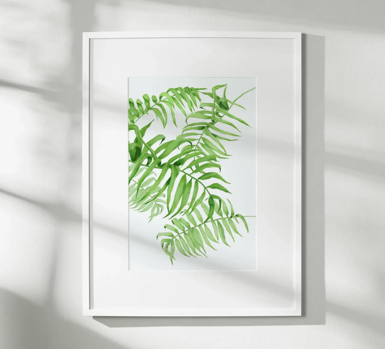Tropical No. 1 poster con telaio in alluminio da typealive