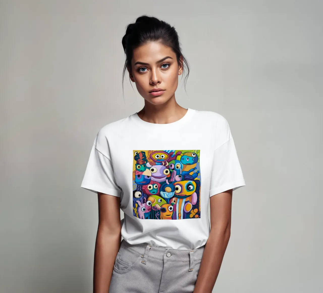 Creature colorate t-shirt da Monarco Virtuoso