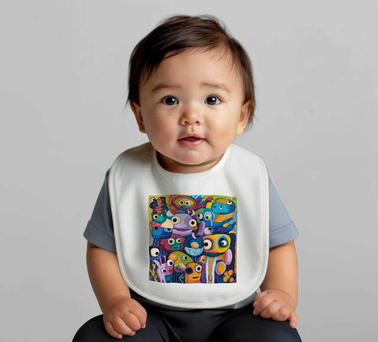 Creature colorate bavaglino da Monarco Virtuoso