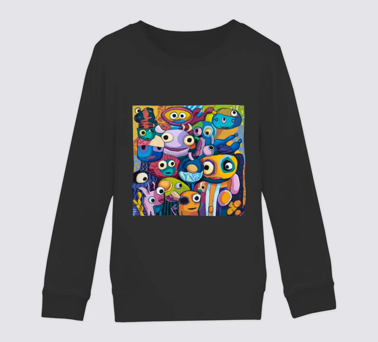 Creature colorate felpa bambino da Monarco Virtuoso