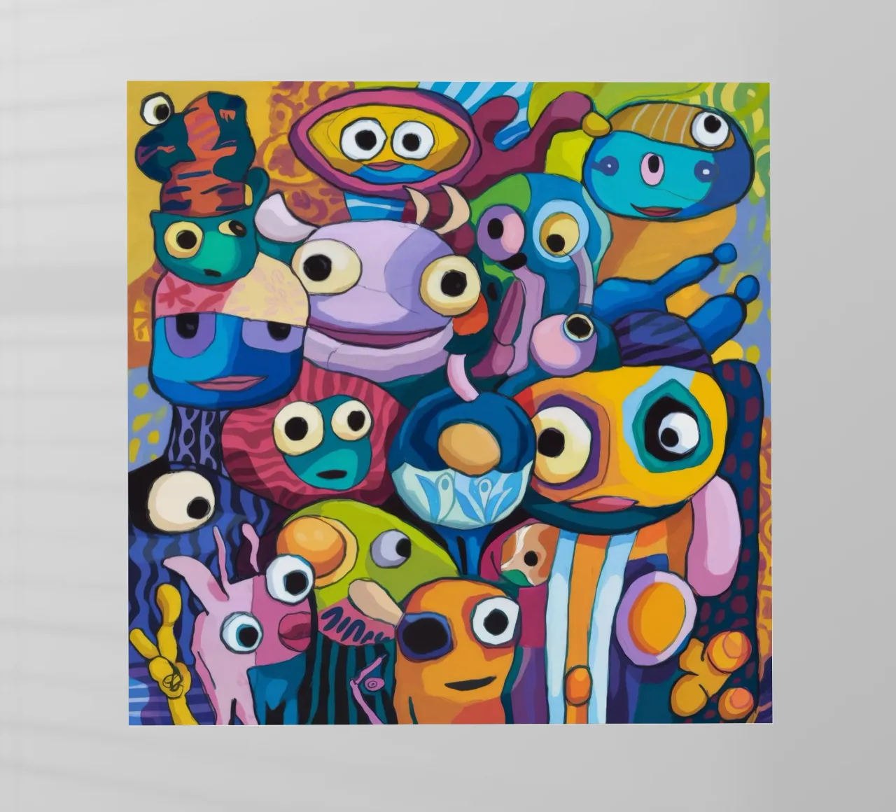 Creature colorate pellicola backlit da Monarco Virtuoso