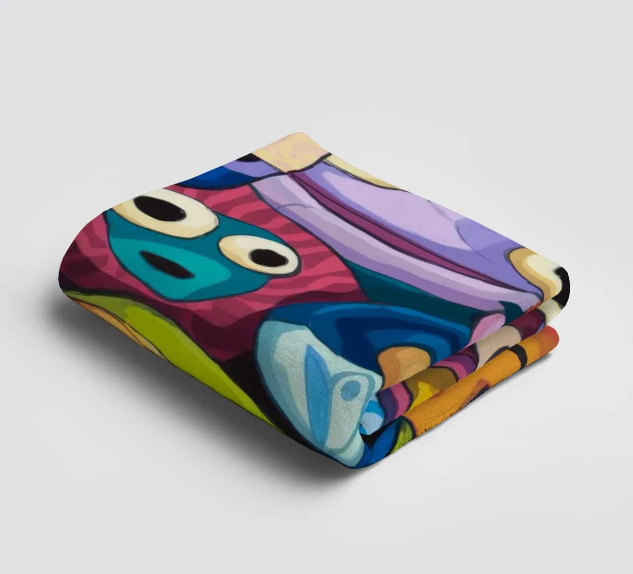 Creature colorate asciugamano da bagno da Monarco Virtuoso