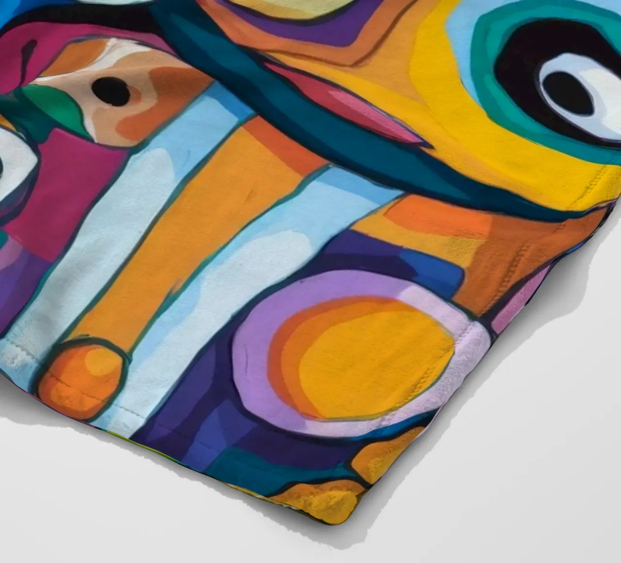 Creature colorate coperta in pile da Monarco Virtuoso