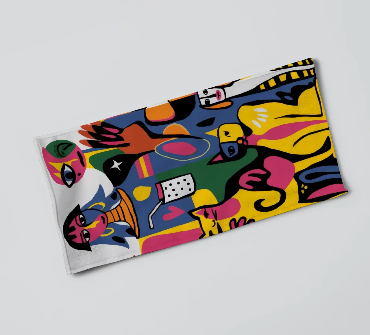 Surreal Gathering towel by Monarco Virtuoso