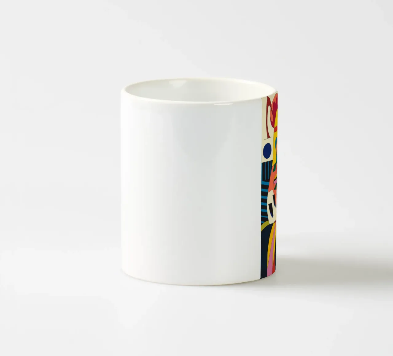 Fragmentierte Vision Keramik Tasse von Monarco Virtuoso
