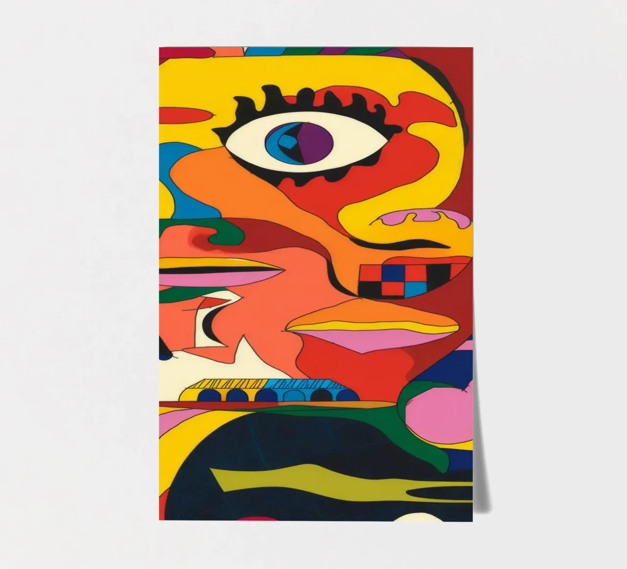 Fragmentierte Vision Stickerbogen von Monarco Virtuoso