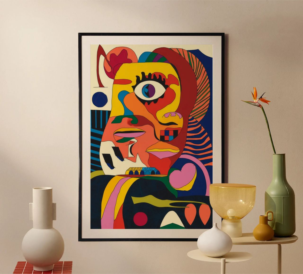 Gefragmenteerde visie poster van Monarco Virtuoso
