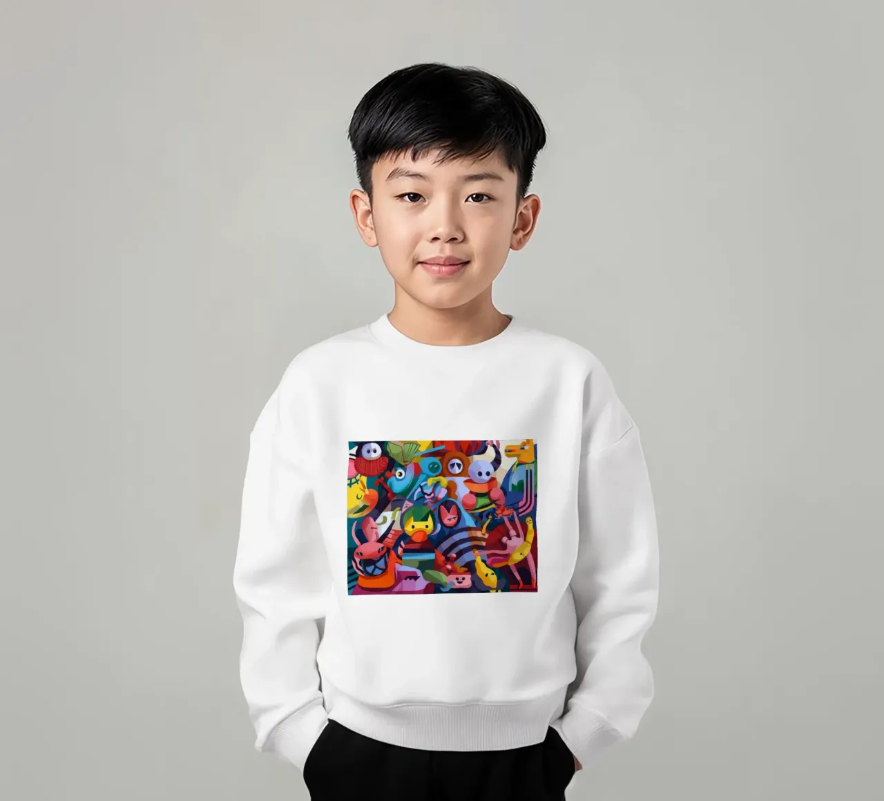 Ensemble giocoso felpa bambino da Monarco Virtuoso