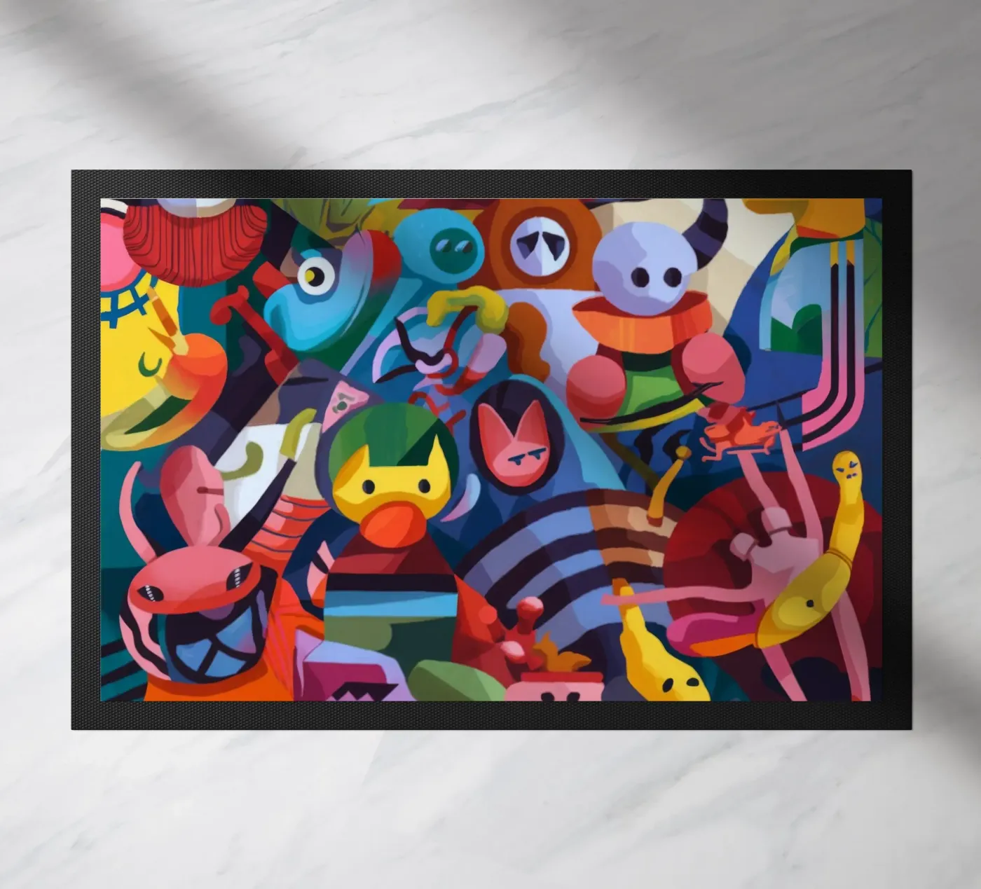 Speels ensemble deurmat van Monarco Virtuoso