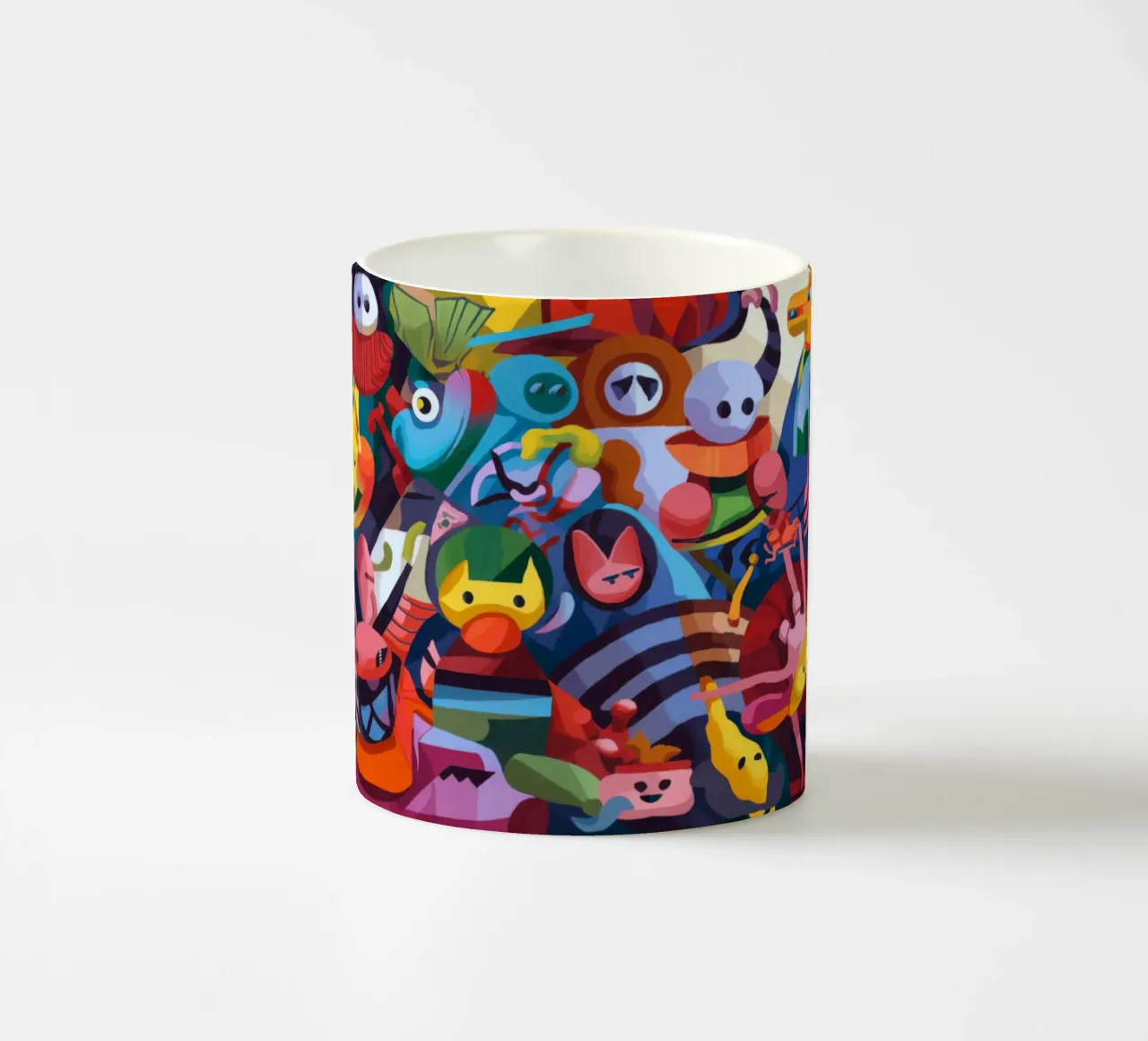 Verspieltes Ensemble Keramik Tasse von Monarco Virtuoso