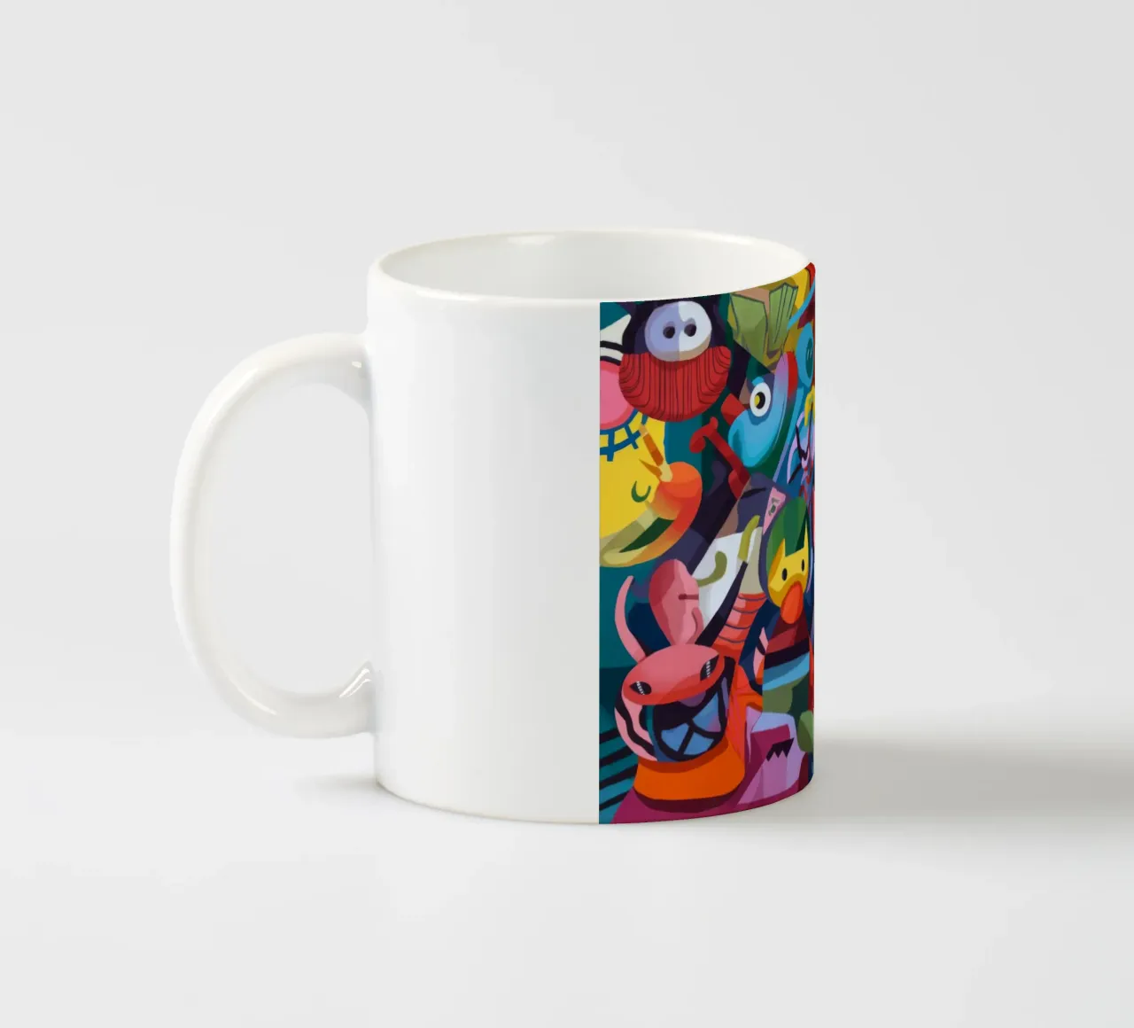 Ensemble giocoso tazza in ceramica da Monarco Virtuoso