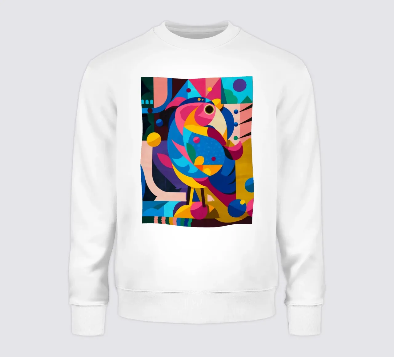 Pájaro geométrico sudadera de Monarco Virtuoso