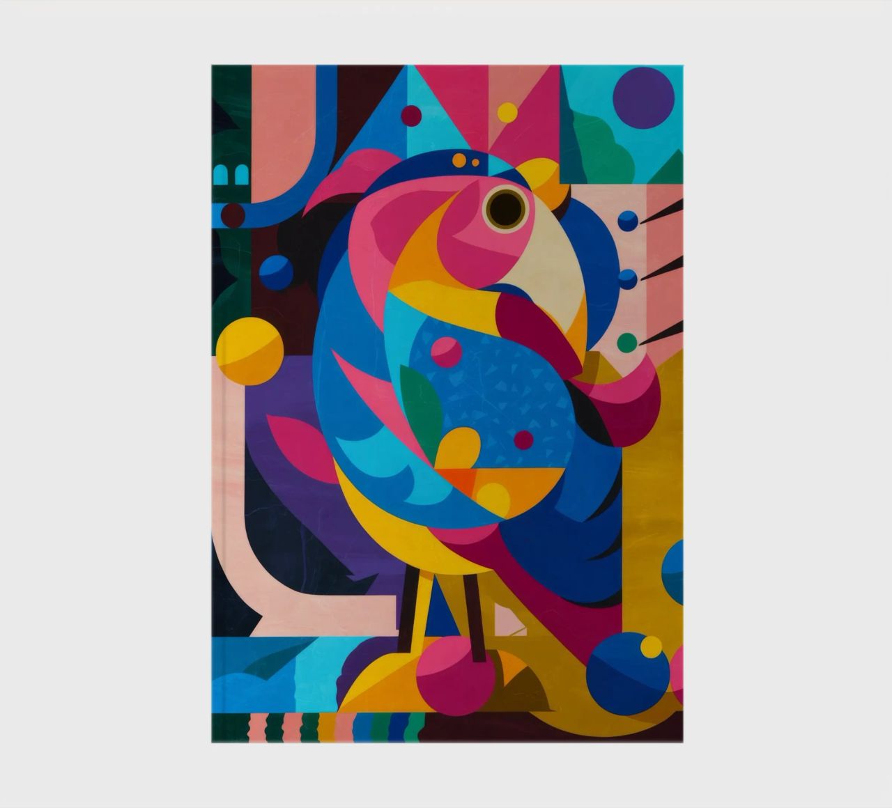 Geometric Bird notebook by Monarco Virtuoso