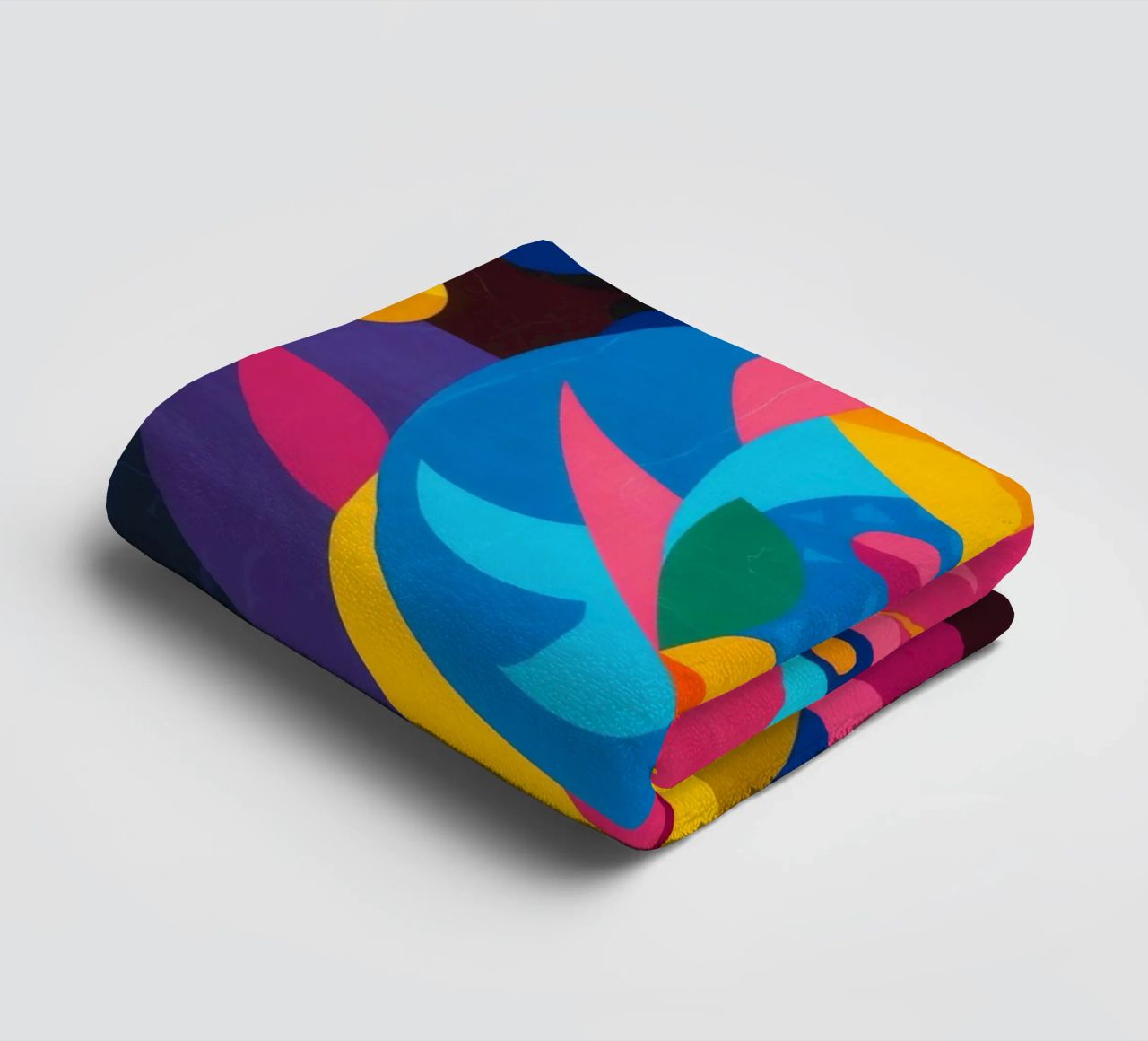 Geometric Bird towel by Monarco Virtuoso