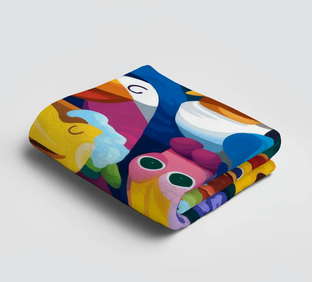Avian Symphony towel by Monarco Virtuoso