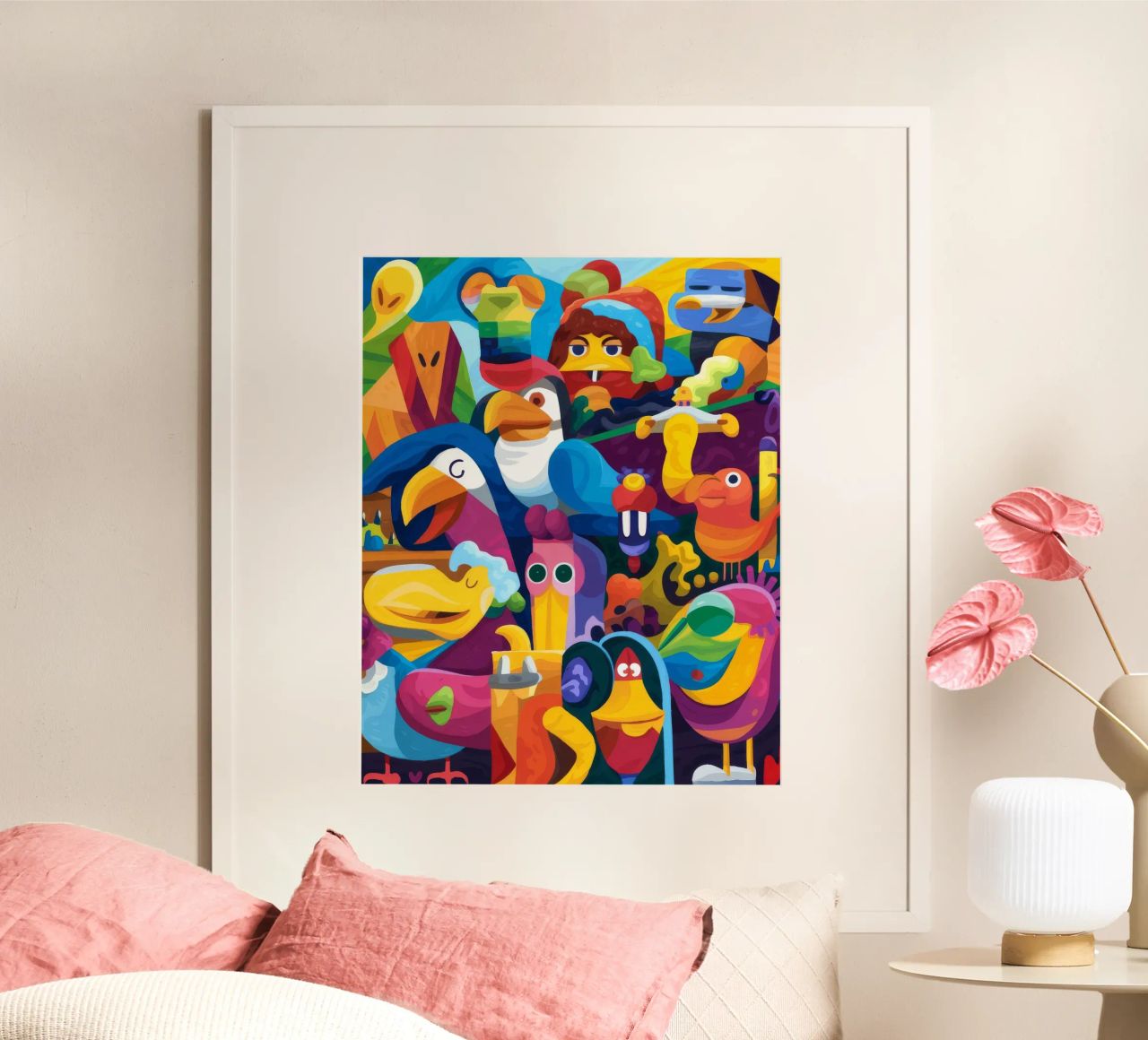 Sinfonía aviar poster de Monarco Virtuoso