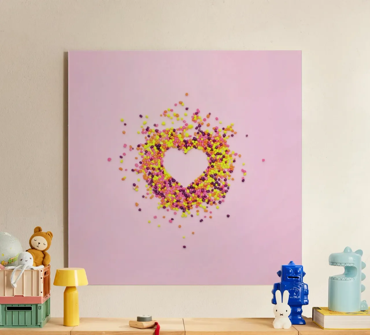 Hello Sweetheart plexiglass da Juj Winn