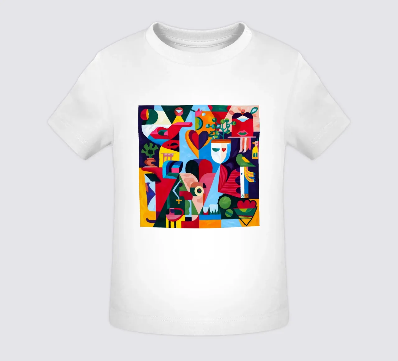 Geometric Raw Harmony baby t-shirt by Monarco Virtuoso